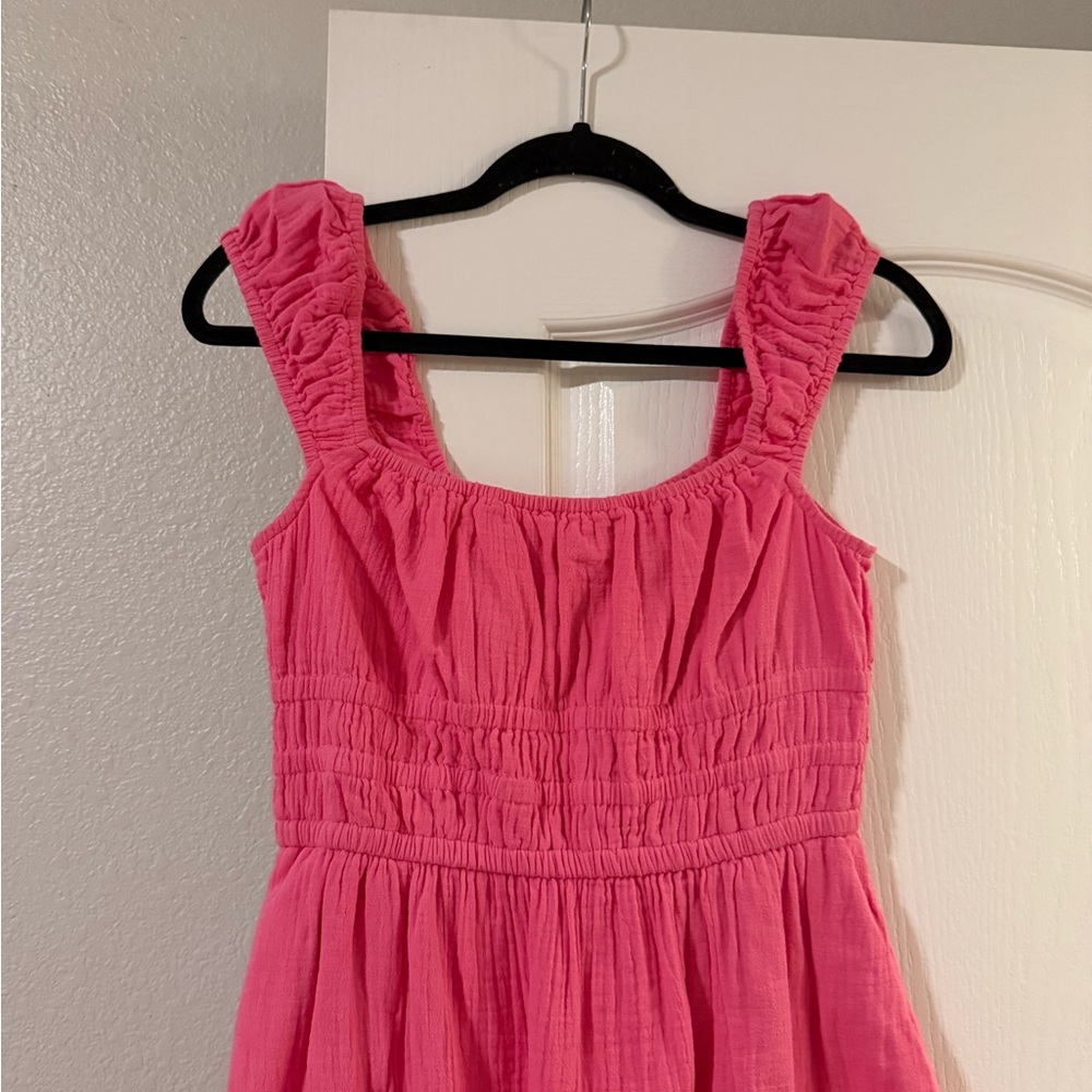 Abound Pink Ruffled Dress - Picture 2 of 4